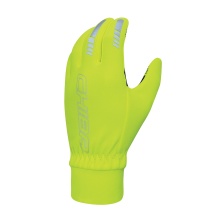 Chiba Bicycle Glove Thermofleece neon yellow - 1 Pair